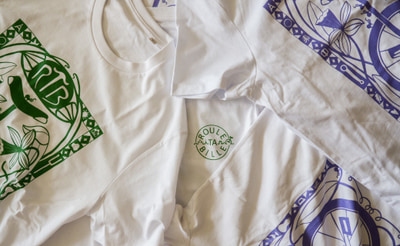 Pavage de T-shirts RouleTaBille 2025.